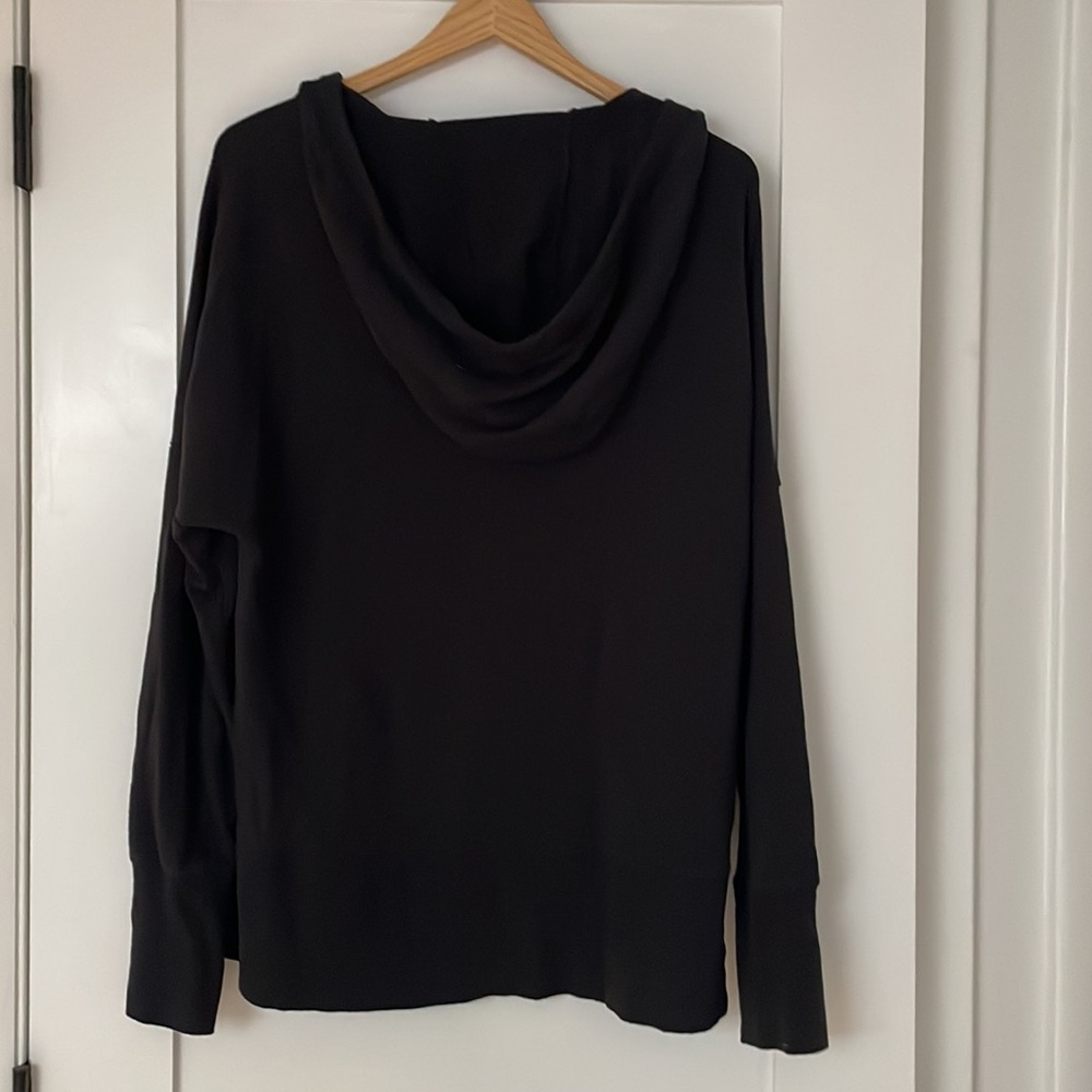 Alo black hooded sweatshirt